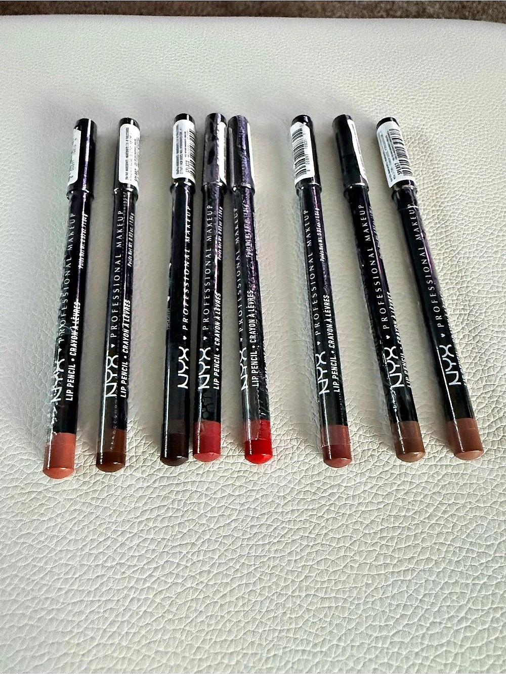 NYX Professional Makeup Slim Lip Pencil Lip Liner 8 Set NWT